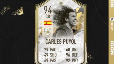 FIFA 22: Disponibile la SBC Icon di Carles Puyol Moments
