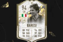 FIFA 22: Disponibile la SBC Icon di Franco Baresi Moments