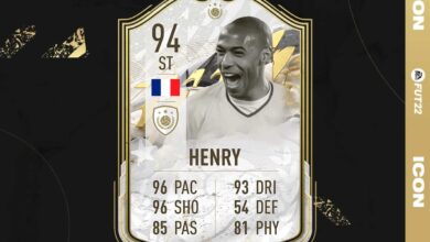 FIFA 22: Disponibile la SBC Icon di Thierry Henry Moments