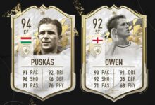 FIFA 22: Disponibili le SBC Icon di Puskas Prime e Owen Moments