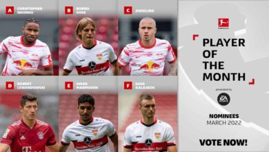 FIFA 22: Nomination POTM di Marzo della Bundesliga