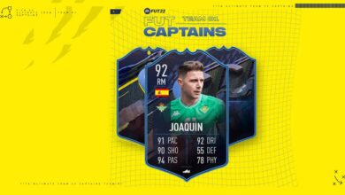 FIFA 22: SBC Joaquin FUT Captains – Disponibile una nuova Sfida Creazione Rosa