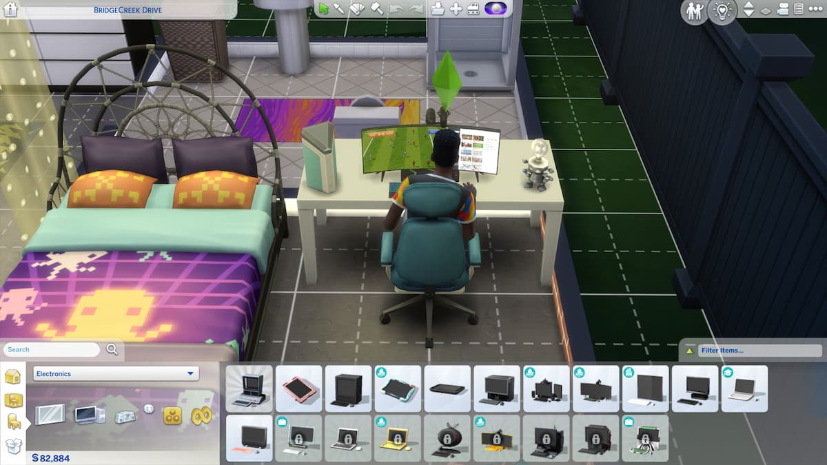 Ordenador en Los Sims 4