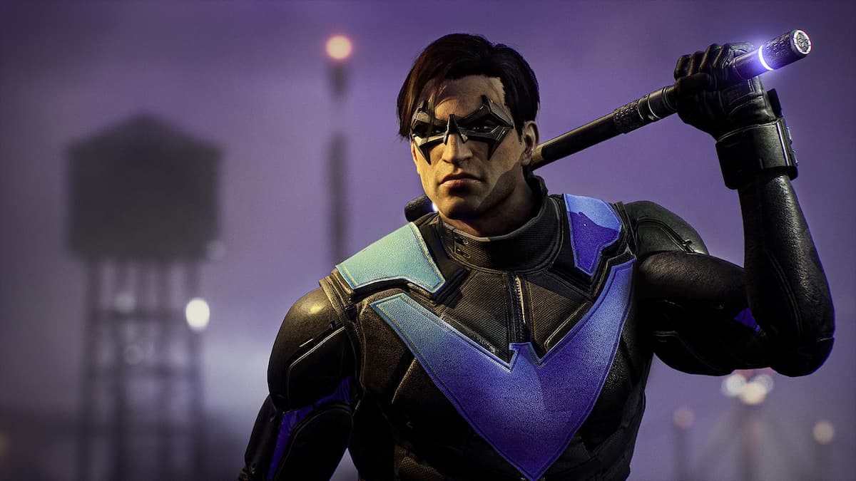 Captura de pantalla de Nightwing de los Caballeros de Gotham