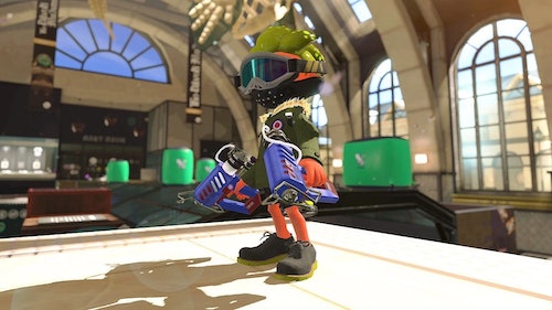 Correr con Glooga Dualies en Splatoon 3