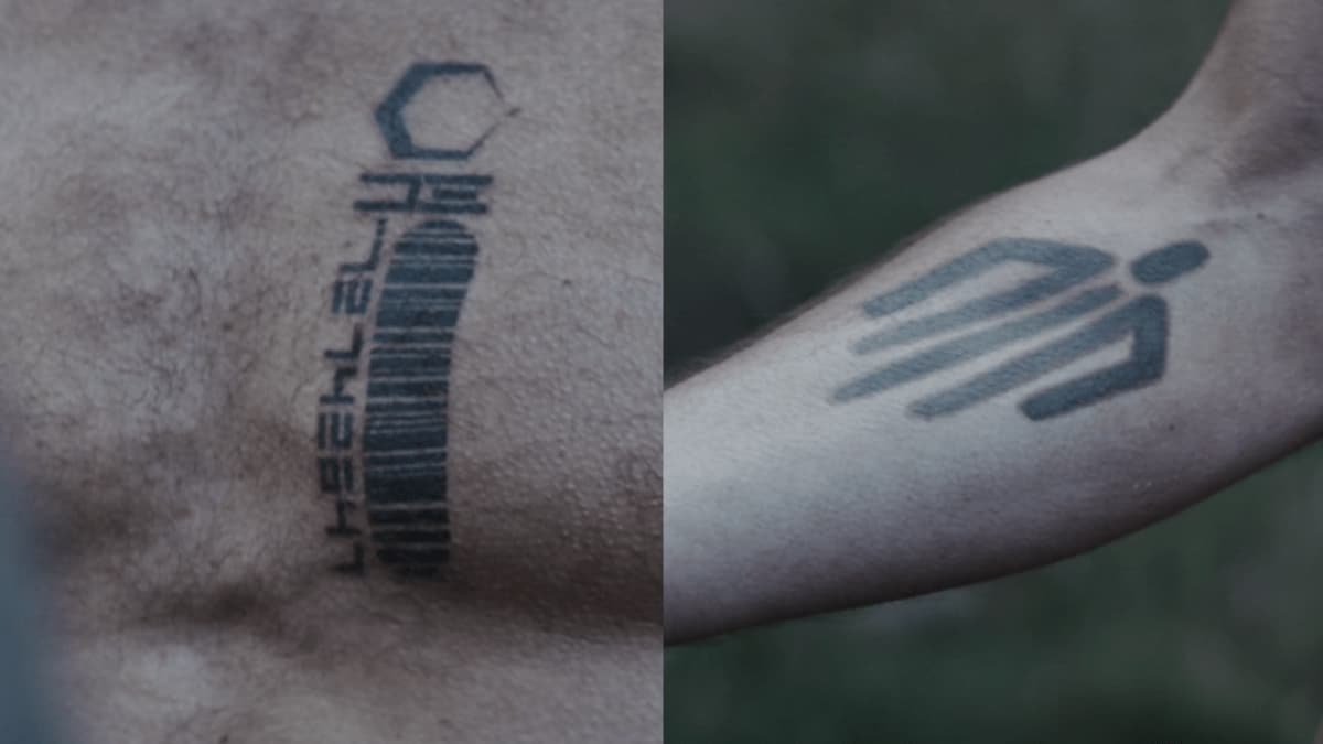 Qué significan los tatuajes de Arvel Skeen en Star Wars Andor? Explicación  de la cabeza de Krayt y de la mano