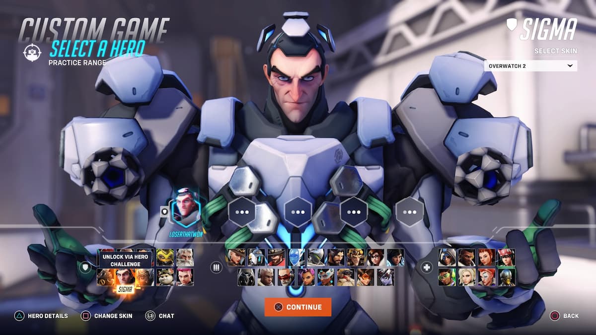 Los mejores héroes de Overwatch 2 Tank: Sigma