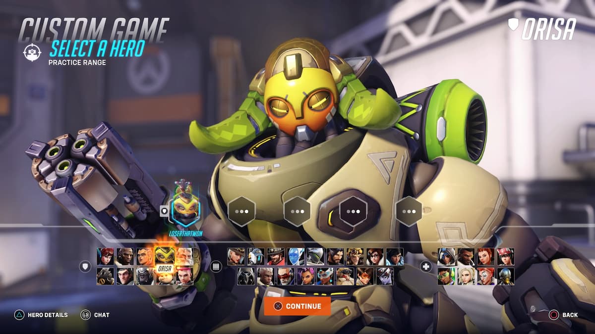 Los mejores héroes de Overwatch 2 Tank: Orisa