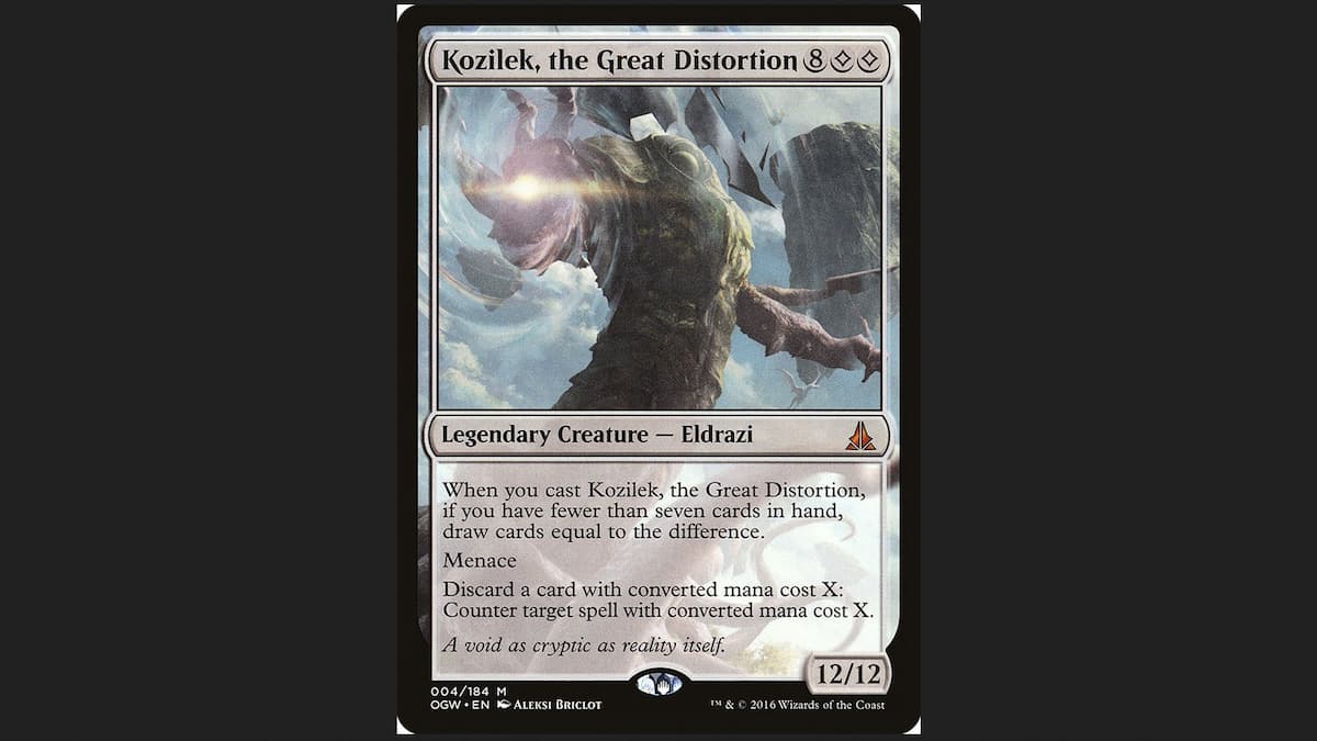 Kozilek, la Gran Distorsión