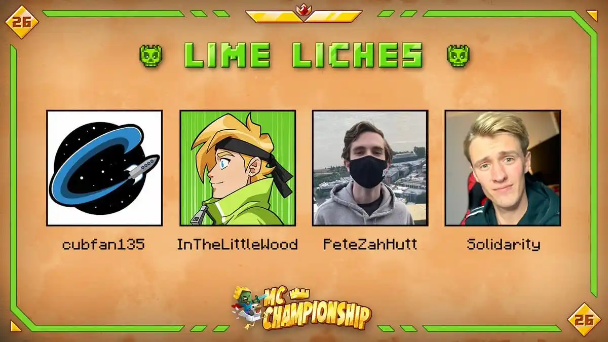 Campeonato de Minecraft MCC 26 Equipos: Lima Liches