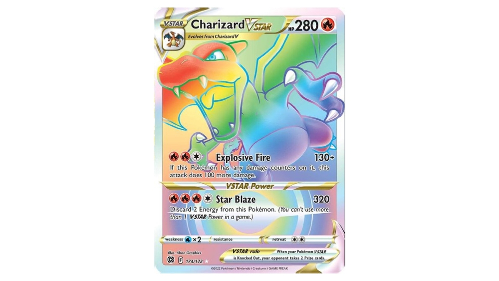 Charizard-VSTAR-(Rainbow-Raro,-Secreto-Raro)-1