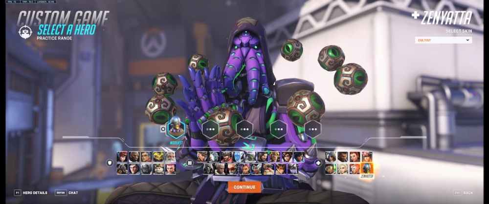 zenyatta en overwatch 2