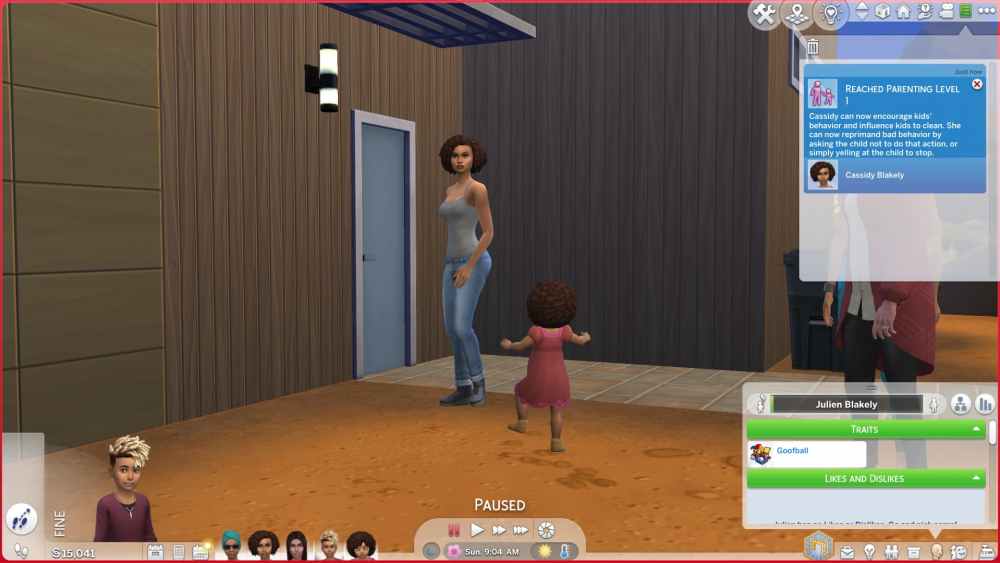 El EP Sims 4 Parenthood les dio a las familias nuevas formas de interactuar e influirse mutuamente.
