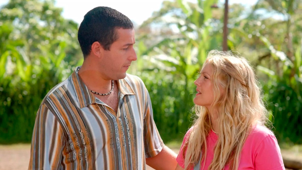 Adam Sandler y Drew Barrymore en 50 primeras citas