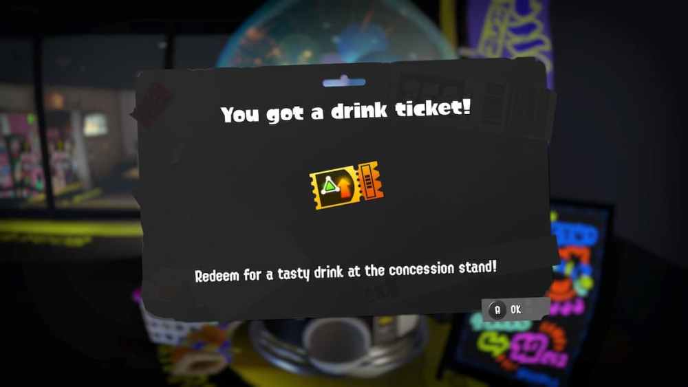 Premio de la máquina de concha de Splatoon 3