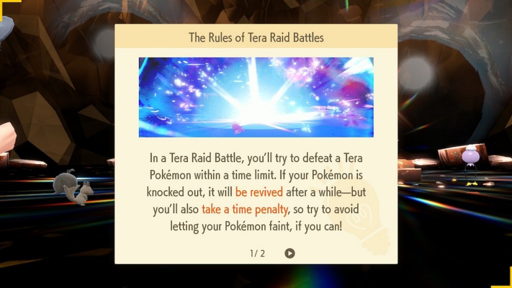 Incursiones de Tera en Pokémon Escarlata y Violeta