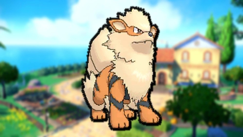 Imagen personalizada de Pokémon Escarlata Arcanine