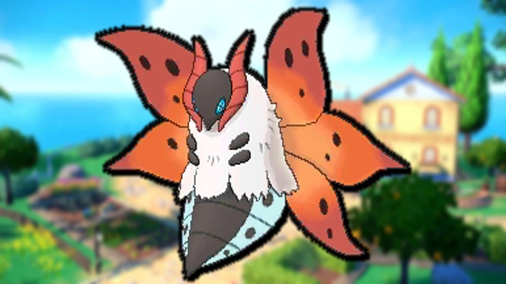 Pokemon Escarlata Volcarona Imagen Personalizada