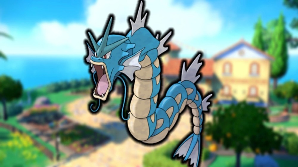 Imagen personalizada de Pokémon Escarlata Gyarados