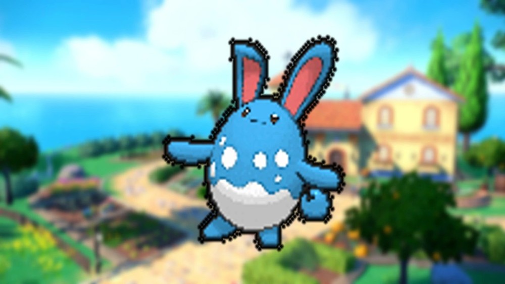 Pokemon Escarlata Azumarill Imagen Personalizada