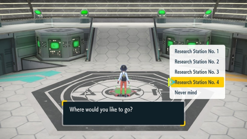 Entrada de la puerta cero del área escarlata de Pokémon