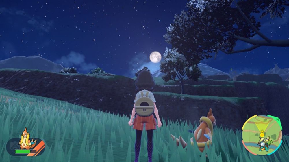 Ciclo nocturno en Pokémon Escarlata y Violeta