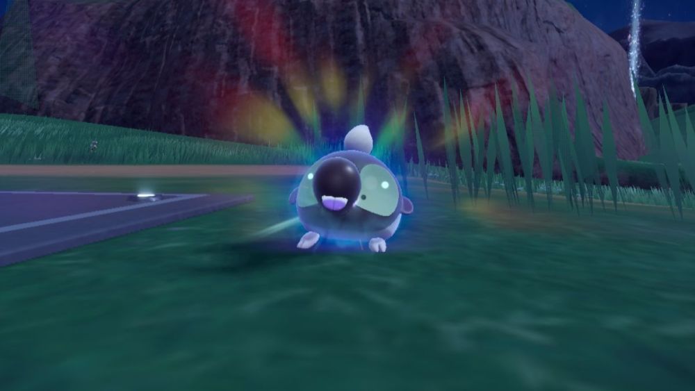 Shroodle evolucionando en Pokémon Escarlata y Violeta