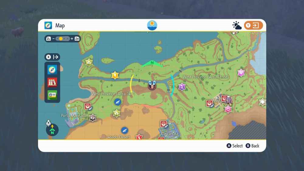 West Providence (Área Dos) en Pokémon Escarlata y Violeta