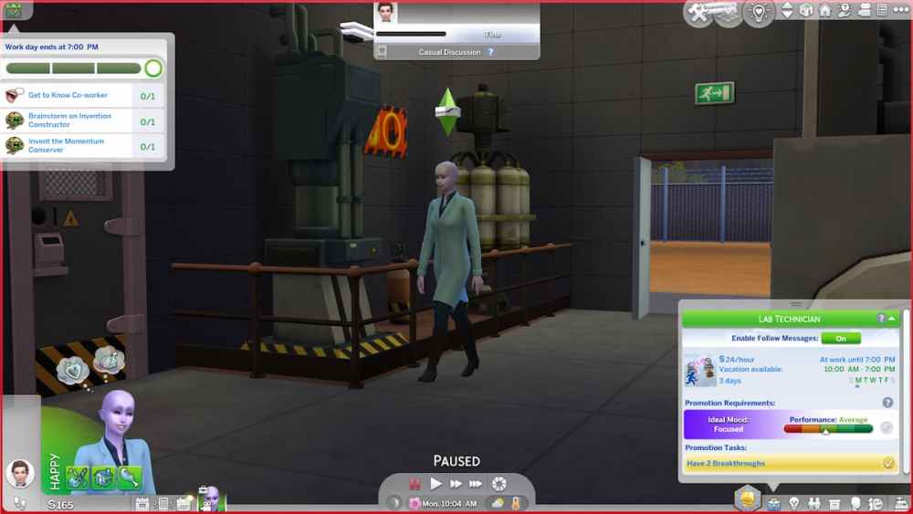 Con Sims 4 Get to Work EP, puedes seguir a tus Sims a sus trabajos.