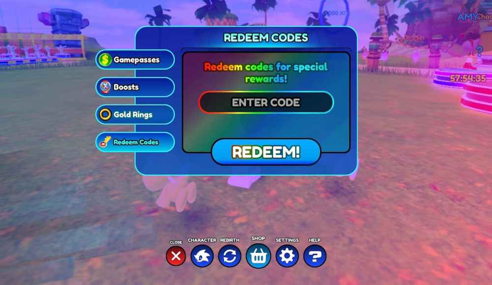 Códigos de Sonic Speed ​​​​Simulator