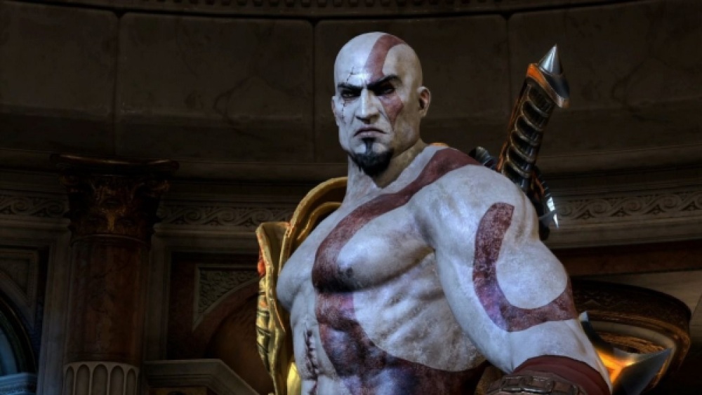 Kratos en sus años de juventud