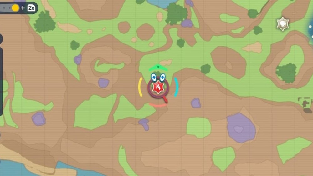 Símbolo de mapa de incursión de Fire Tera