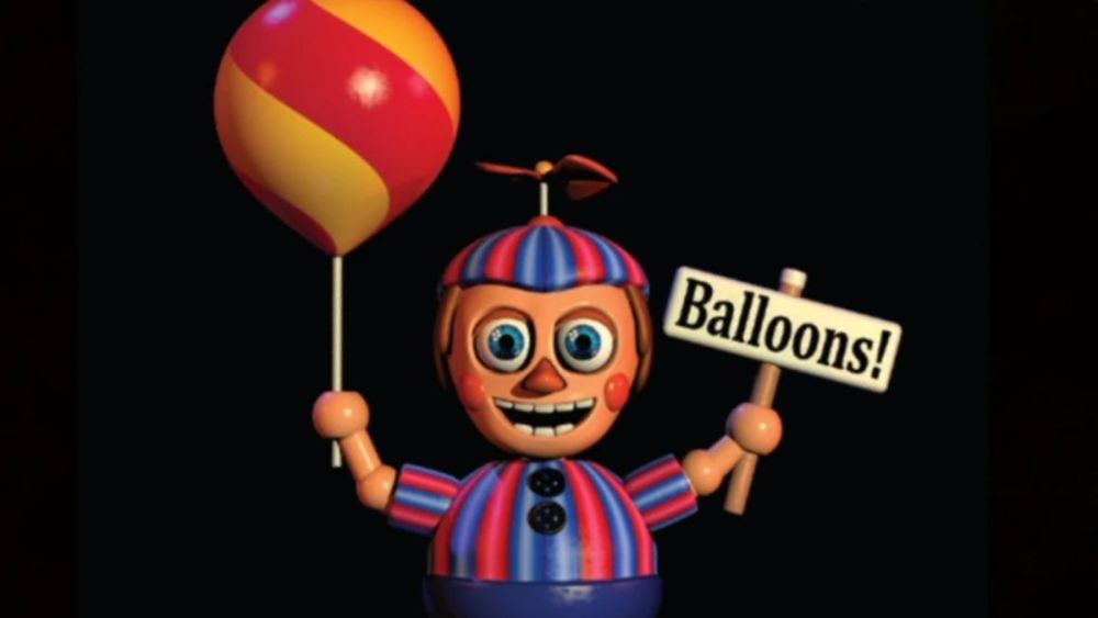 Niño globo en FNAF 2