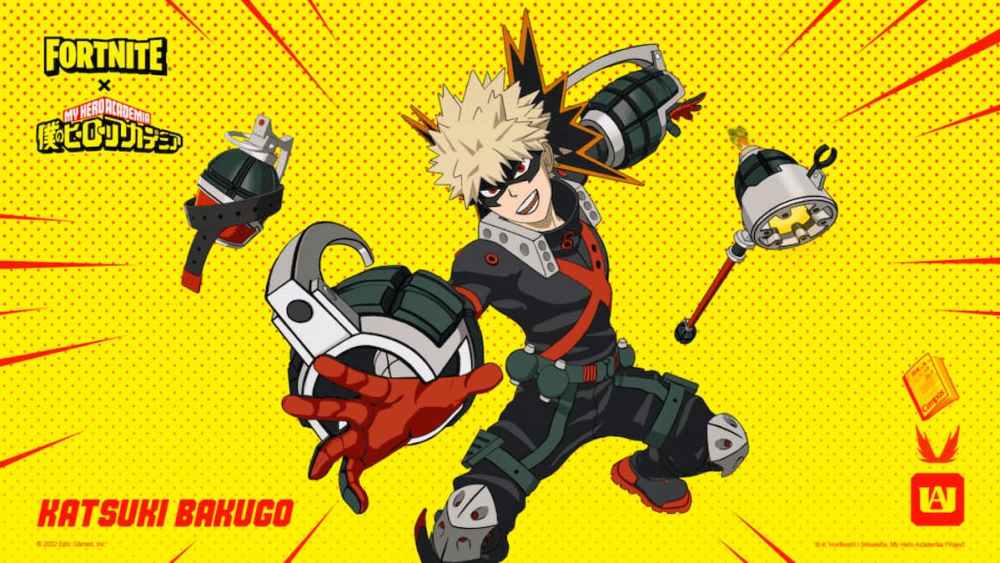 Fortnite x My Hero Academia - Máscaras y cosméticos