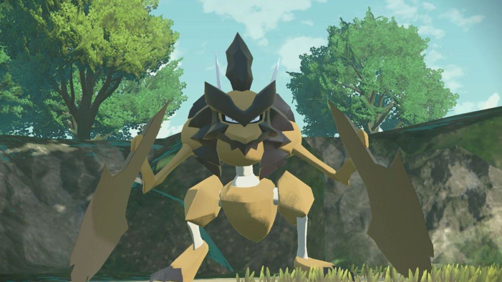 Kleavor en Pokémon Leyendas: Arceus