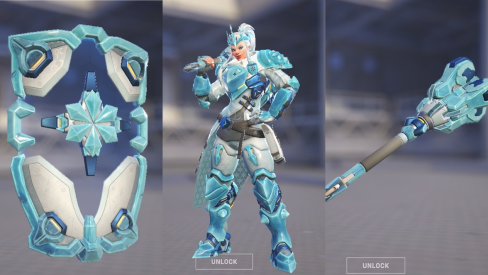 La piel de Brigitte's Ice Queen en Overwatch 2