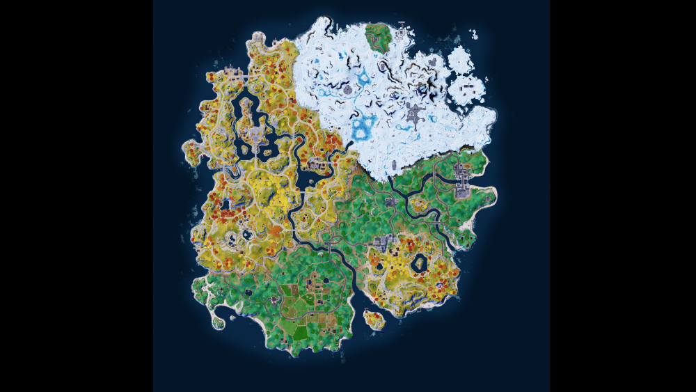 fortnite capitulo 4 temporada 1 mapa