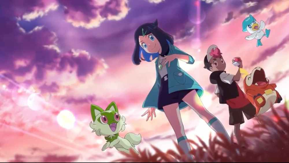 Captura de pantalla de los nuevos personajes de Pokémon