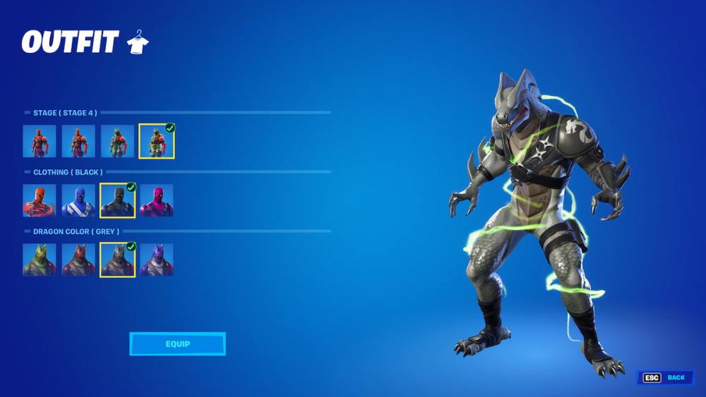 Piel híbrida en Fortnite