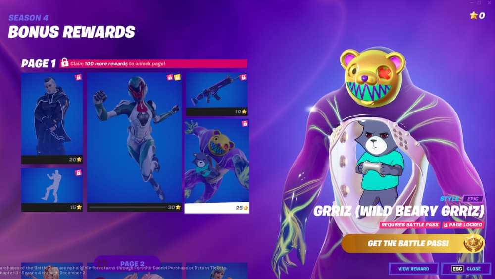 Griz en Fortnite