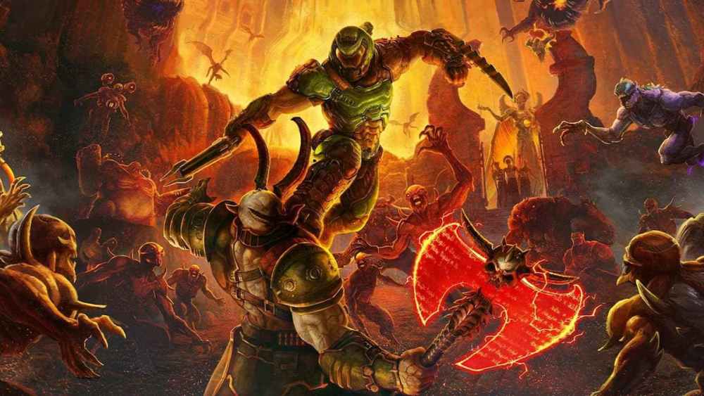 Los mejores juegos FPS en PS5, DOOM: Eternal