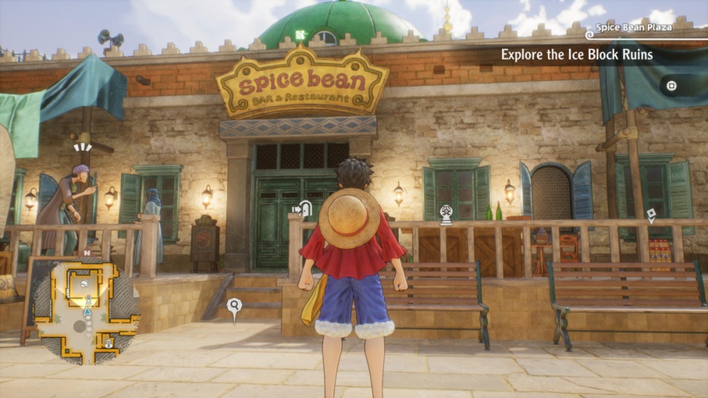 Cómo cocinar y usar alimentos en One Piece Odyssey