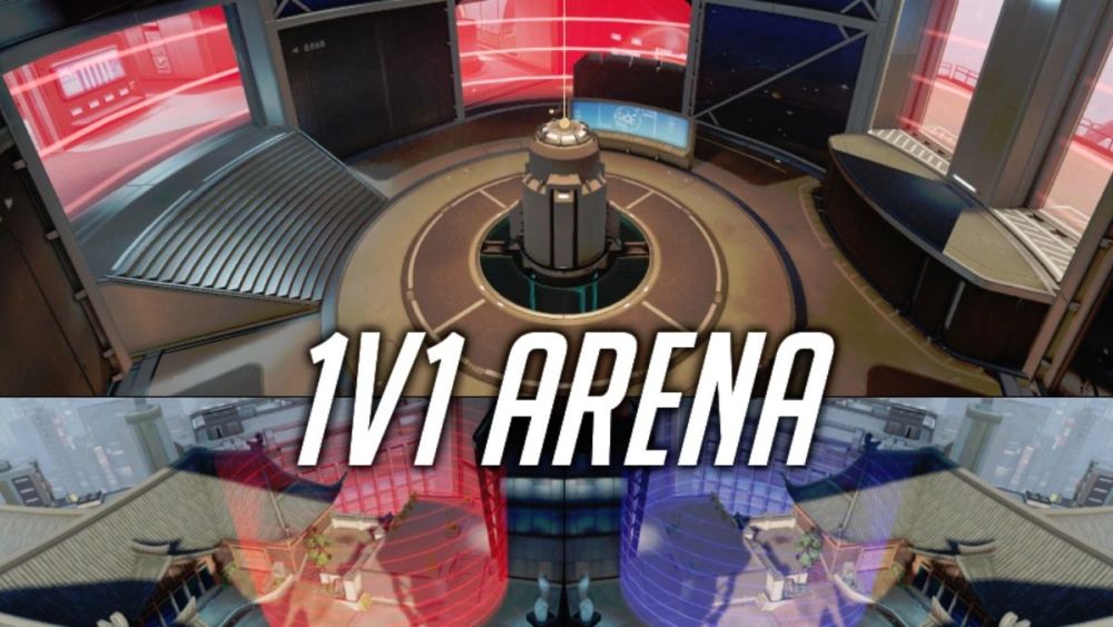 Arena 1v1 en el modo de juego personalizado de Overwatch 2