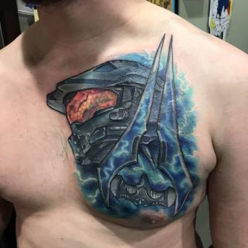 mejores tatuajes de halo, los mejores tatuajes de halo