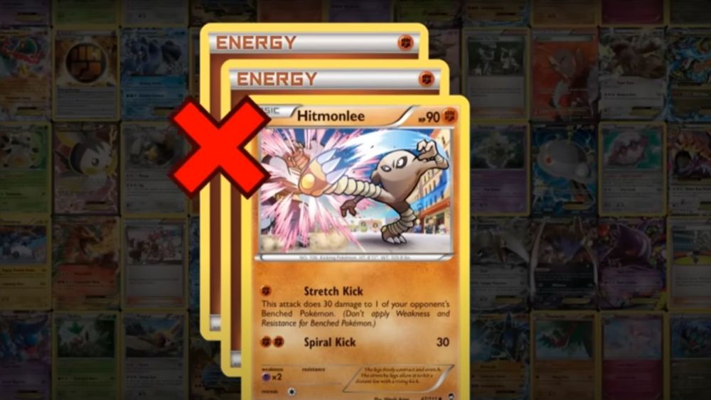 Adjuntando energías en Pokémon TCG