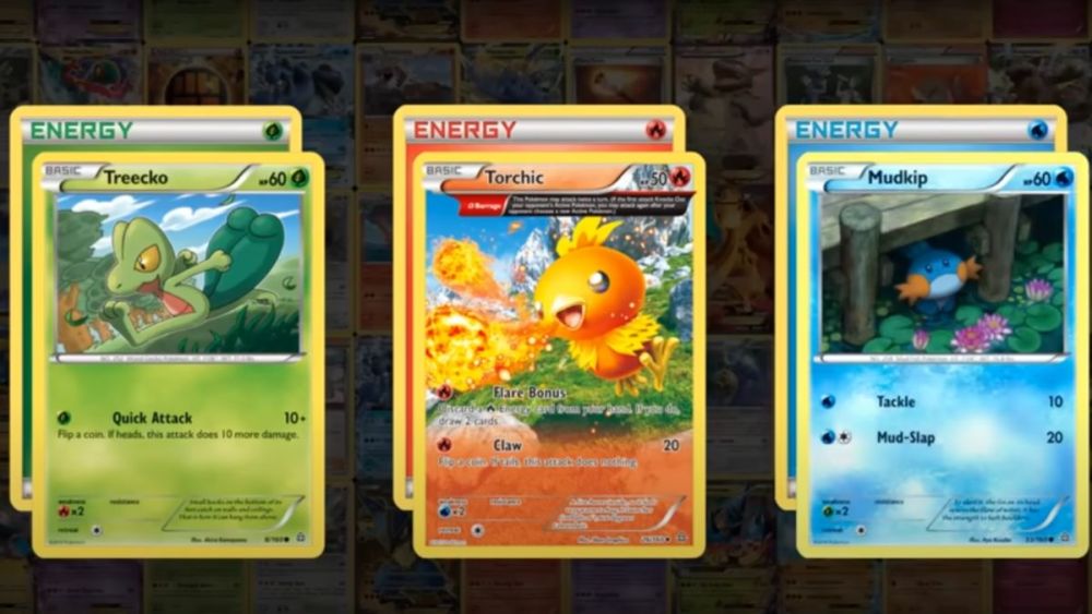 Tipos de energía de Pokémon TCG