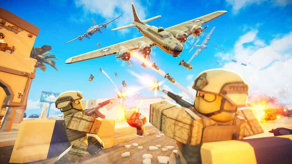 Los mejores juegos Roblox FPS, Military Combat Tycoon