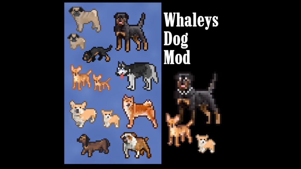 Mod de Whaleys Dogs para Dwarf Fortress