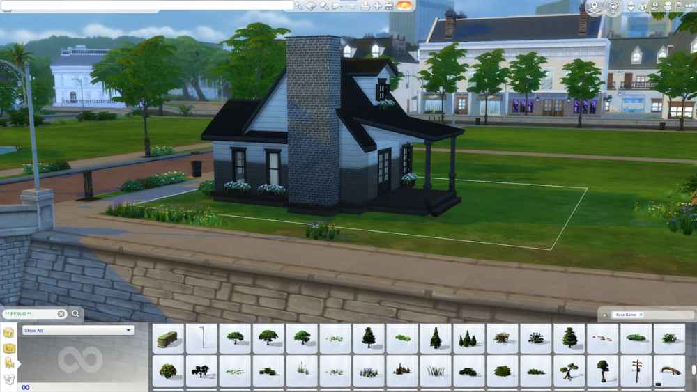 Construir una chimenea personalizada da como resultado un aspecto mucho mejor que usar las chimeneas prefabricadas de Los Sims 4.