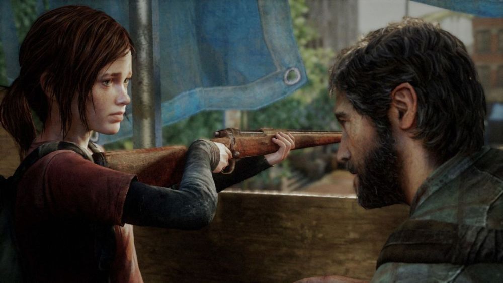 Ellie y Joel en The Last of Us